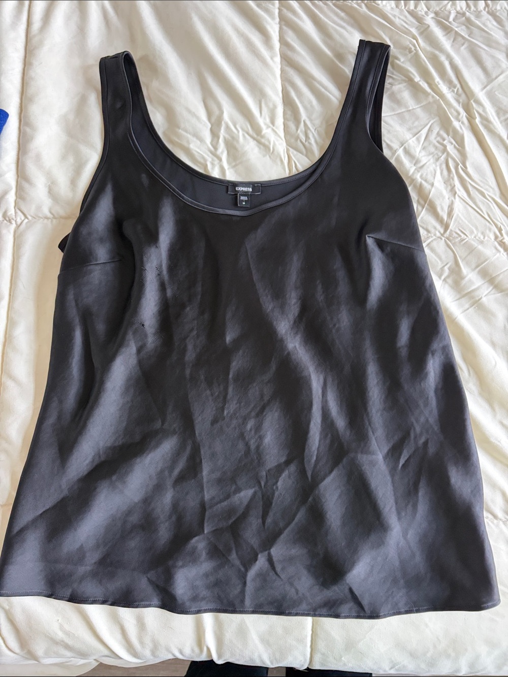 Express Black Scoop Neck Camisole Tank